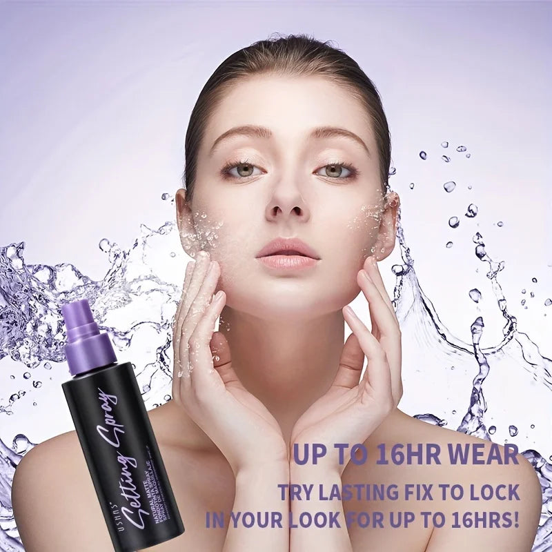 USHAS Waterproof Setting Spray - LongLasting Matte Finish