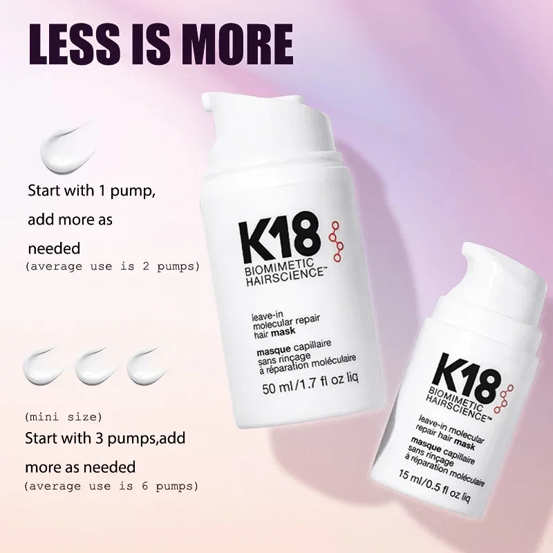 K18 Hair Mask: Repair & Revive Damaged Hair