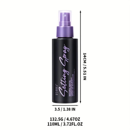 USHAS Waterproof Setting Spray - LongLasting Matte Finish